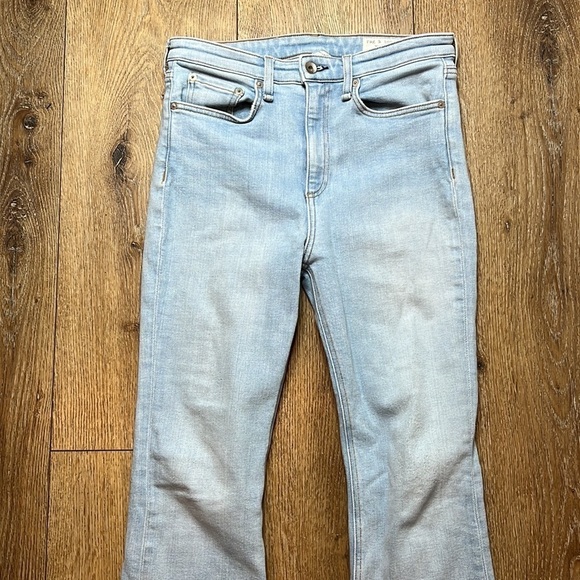 Rag & Bone Nina High Rise Ankle Flare Jeans in Sunset Size 27 - Picture 4 of 10